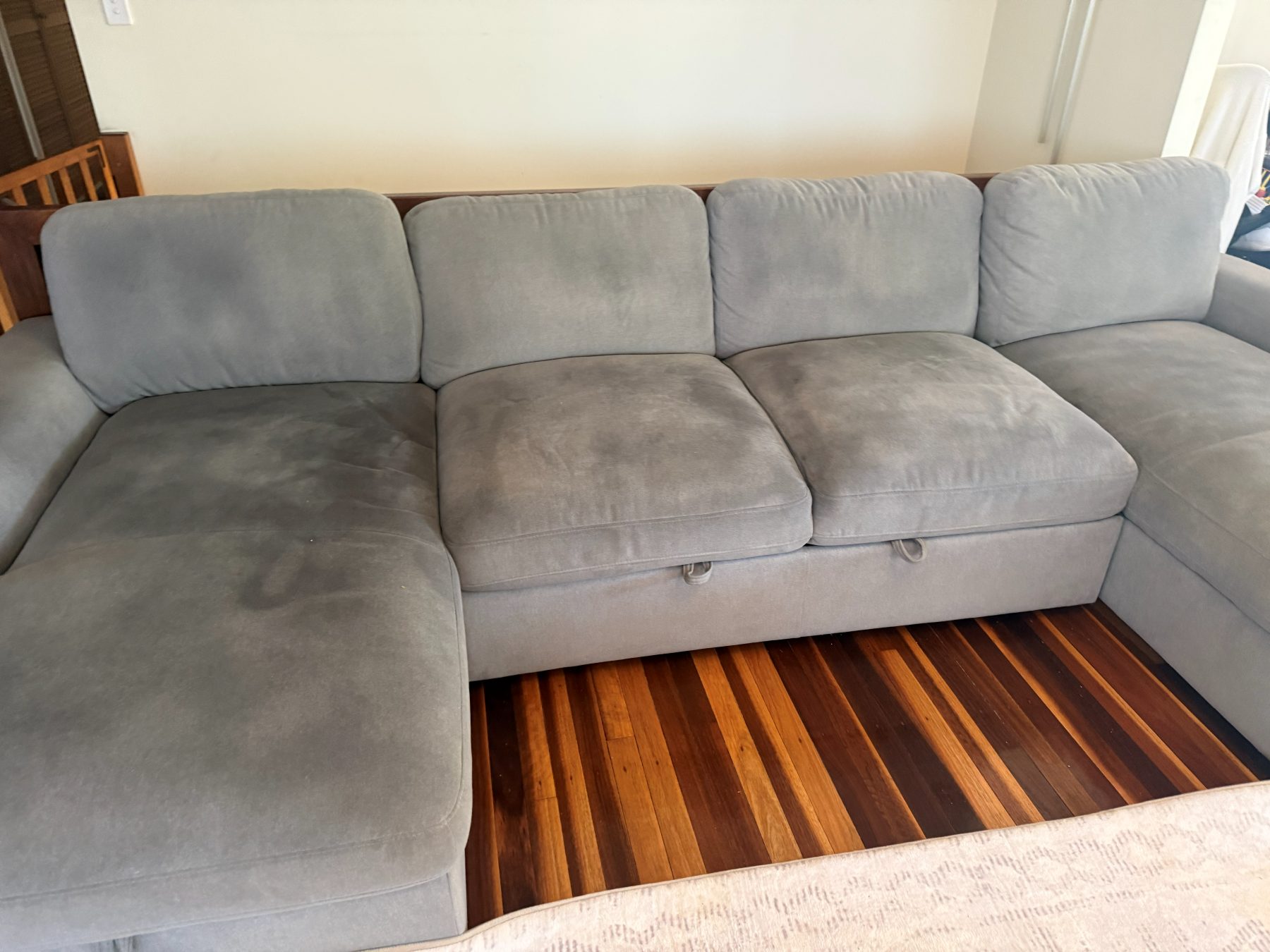Couch Cleaning before cleaning in Brisbane
